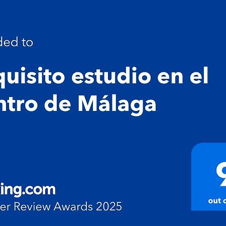 Exquisito Estudio En El Centro De Màlaga Exteriér fotografie